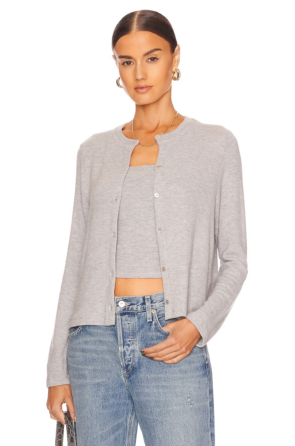 

Свитер DONNI. Cardigan, цвет Heather Grey
