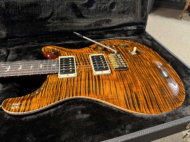 Электрогитара PRS Custom 24-08 10-Top 2023 - Yellow Tiger