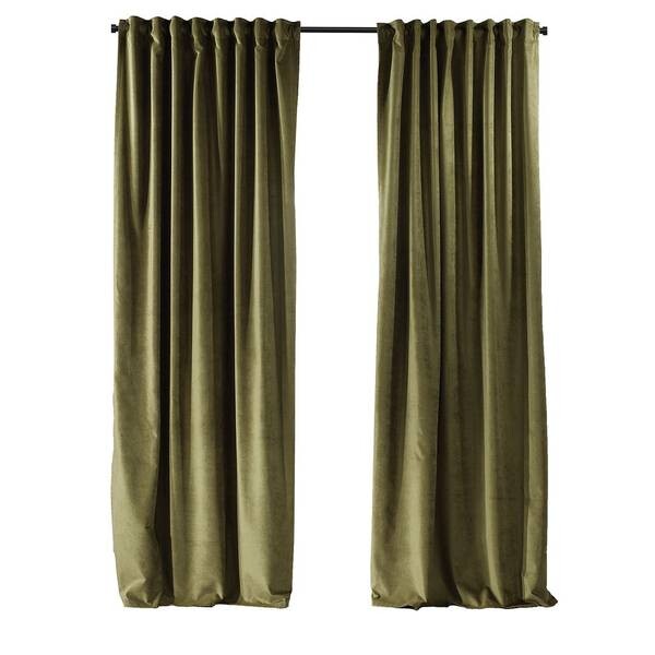 

Бархатная штора Puude Home Design 140245, 25x1x140 см цвет teak dekor