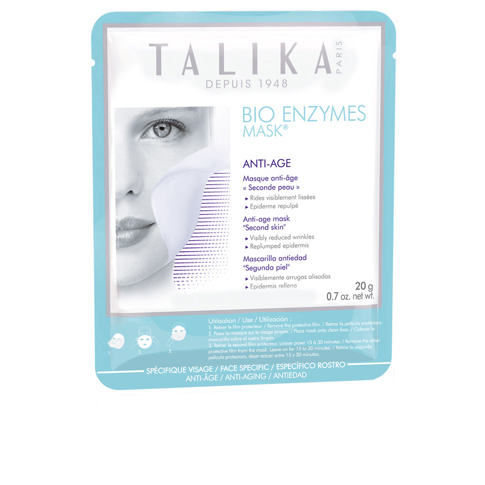 Маска для лица Bio enzymes anti aging mask Talika, 20 г антивозрастная маска для лица talika bio enzymes anti age mask 1 шт