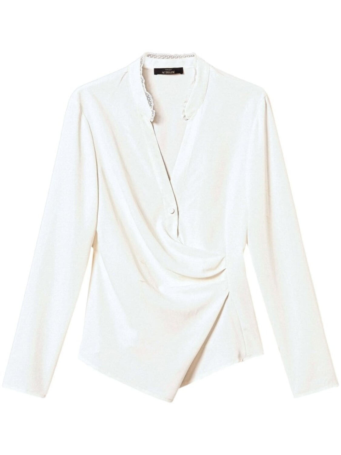 

TWINSET блузка из крепдешина, белый