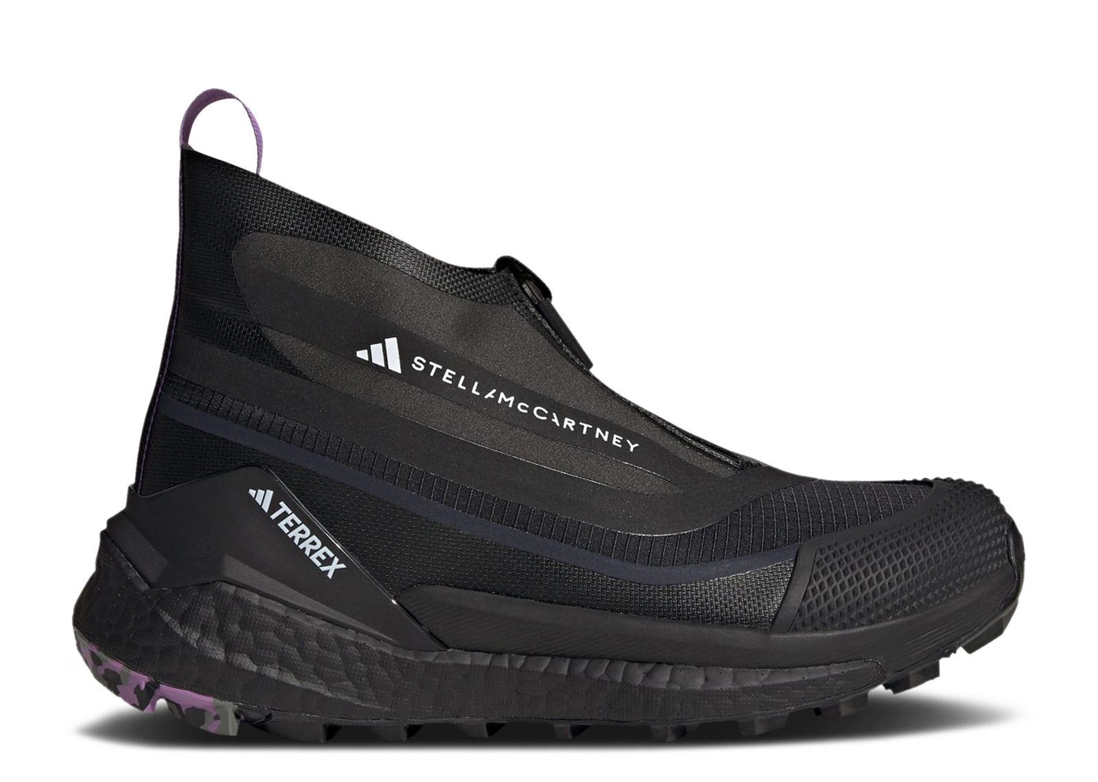 Кроссовки adidas Stella Mccartney X Wmns Terrex Free Hiker Gore-Tex 'Black Deep Lilac', черный