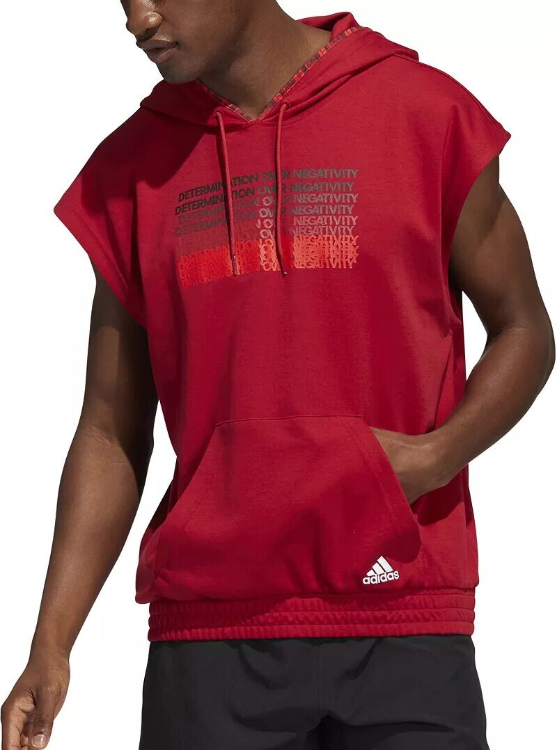 

Мужская худи с короткими рукавами Adidas Donovan Mitchell