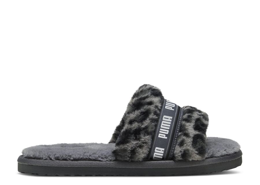 

Кроссовки Puma Wmns Fluff Slide 'I Am The Drama - Grey Leopard', серый
