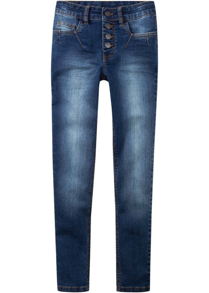 

Джинсы-скинни стрейч для девочек John Baner Jeanswear, оранжевый