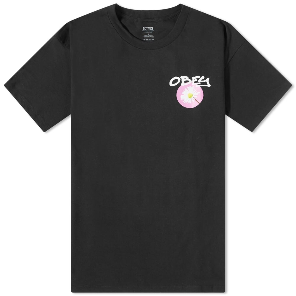 

Футболка Obey Daisy со спреем, черный