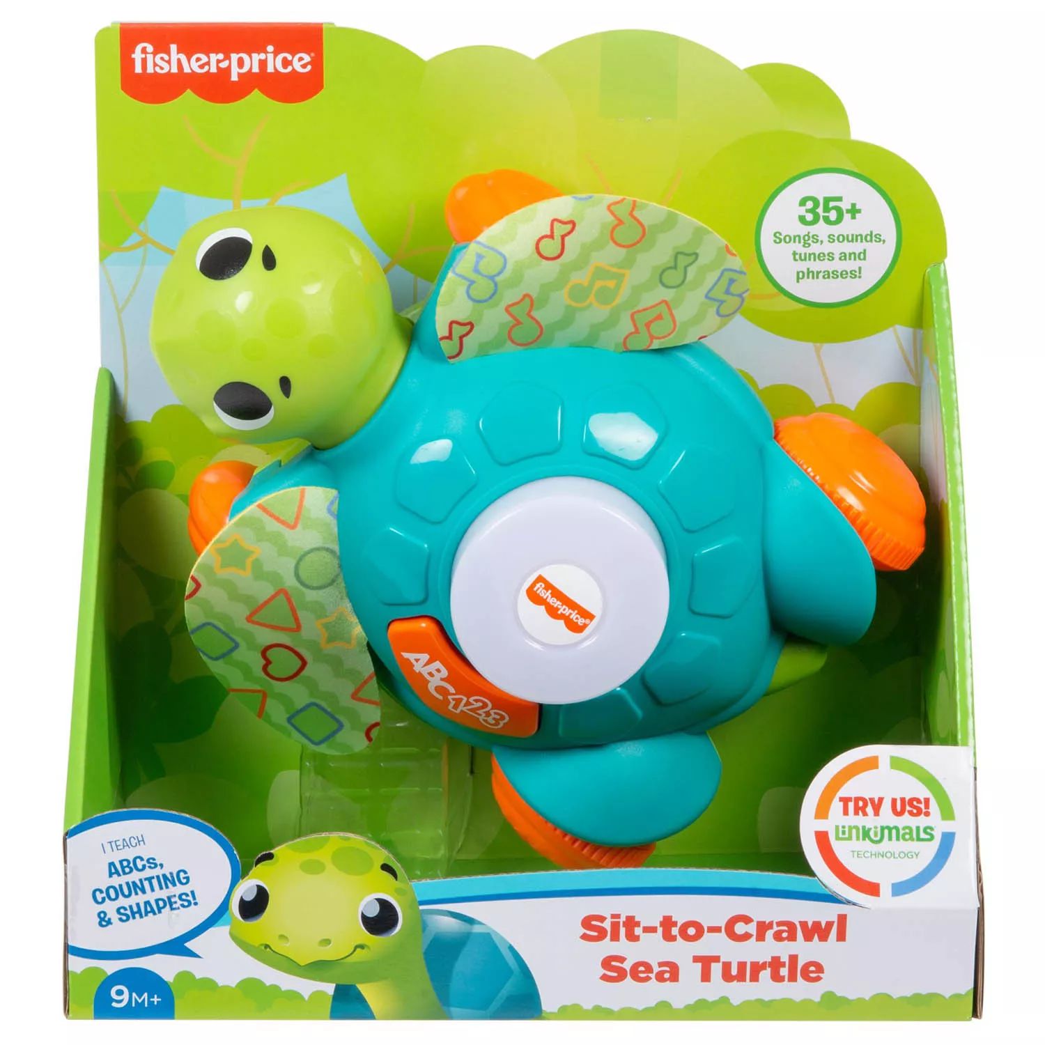 Fisher-Price Linkimals Морская черепаха для ползания сидя Fisher-Price –  заказать из-за границы с доставкой в «CDEK.Shopping»