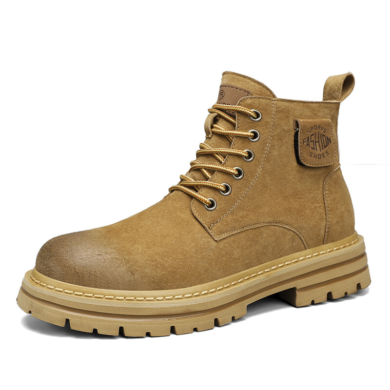 

Мужские ботинки Cahhrrn X Martin Boot Men Beige Concubine Beauty