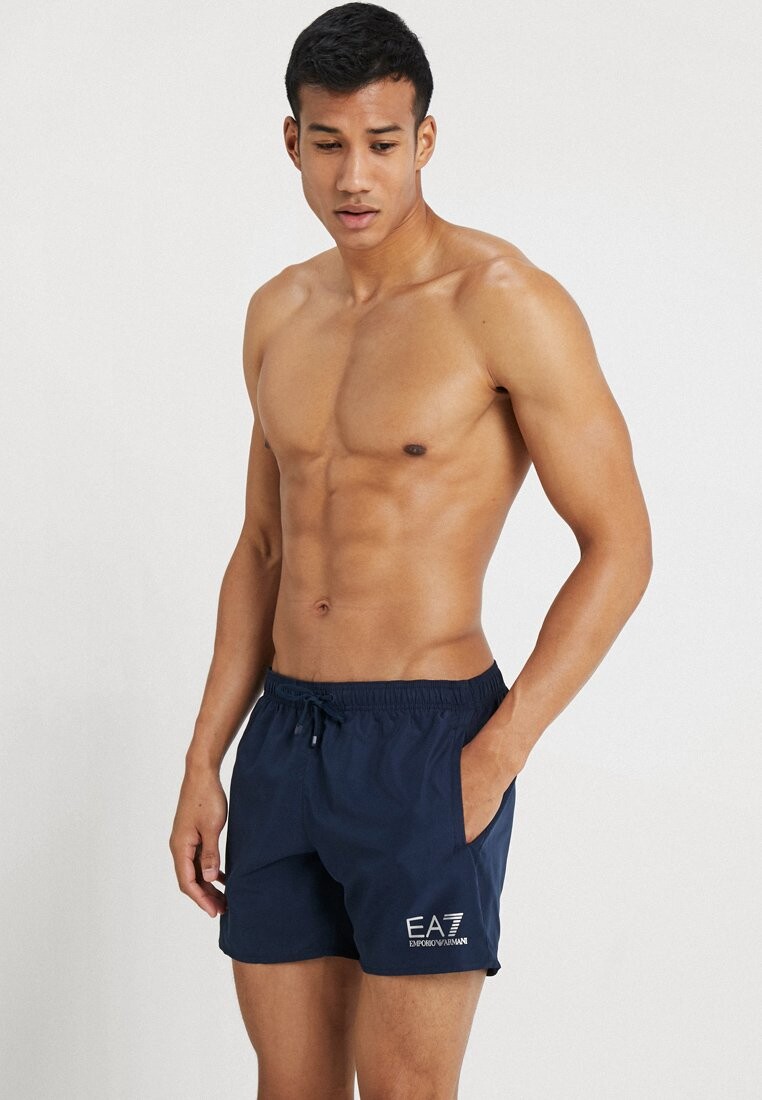 

Шорты для плавания Sea World Core EA7 Emporio Armani, цвет blue navy