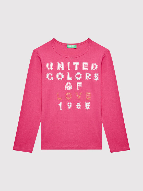 

Блуза стандартного кроя United Colors Of Benetton, розовый
