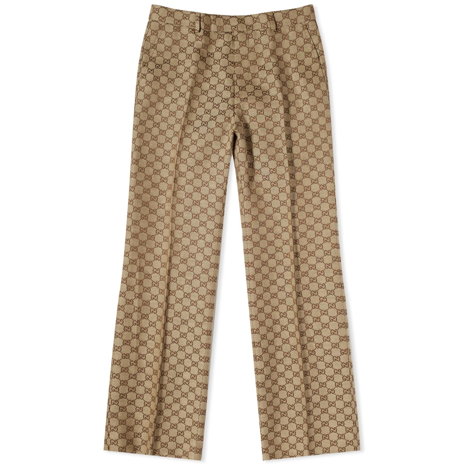 

Брюки Gucci Gg Jacquard Aria Pant, цвет Camel