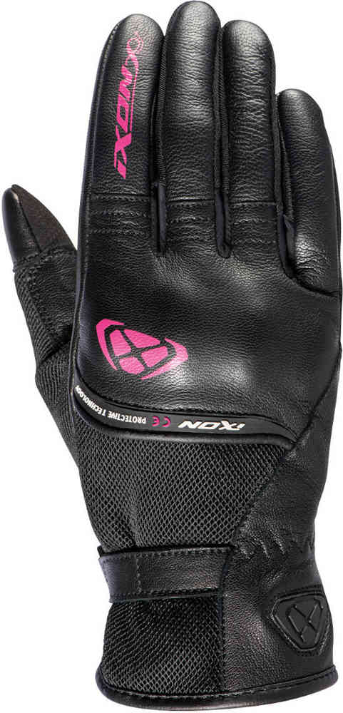 перчатки ixon rs shine 2 женские черно белые Женские перчатки Rs Shine 2 Ixon, черный/розовый