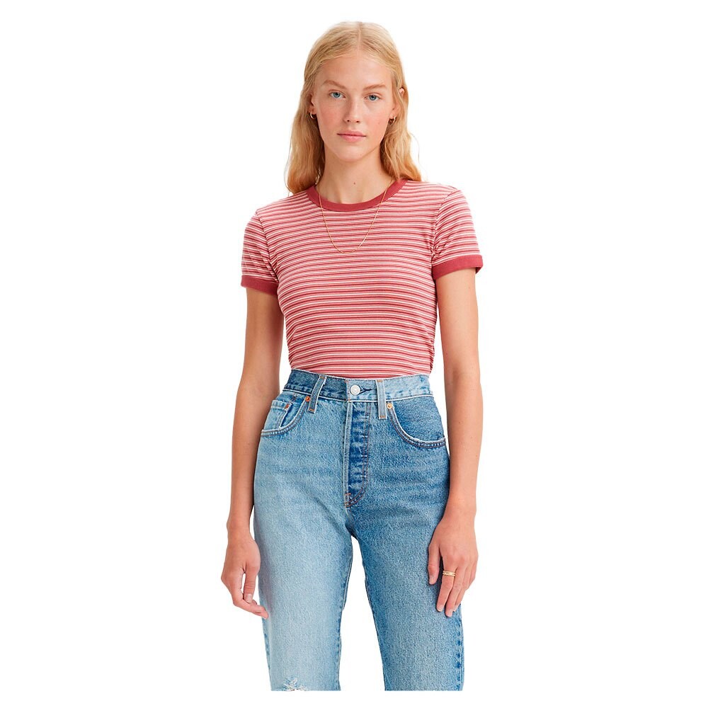 

Футболка Levi´s Ringer Mini, розовый