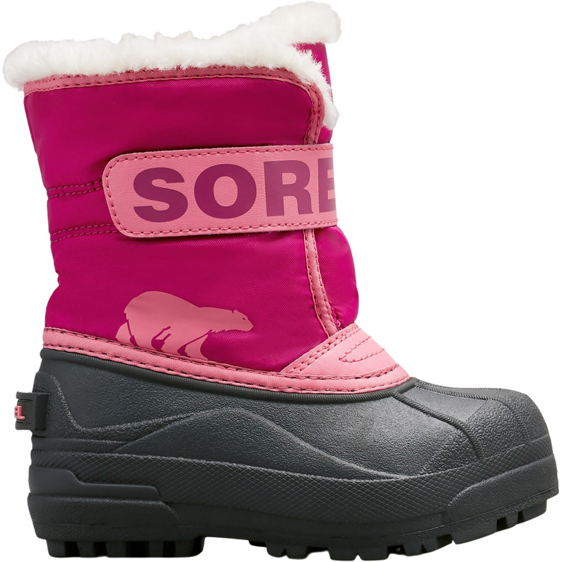 цена Детская обувь Snow Commander Sorel, розовый