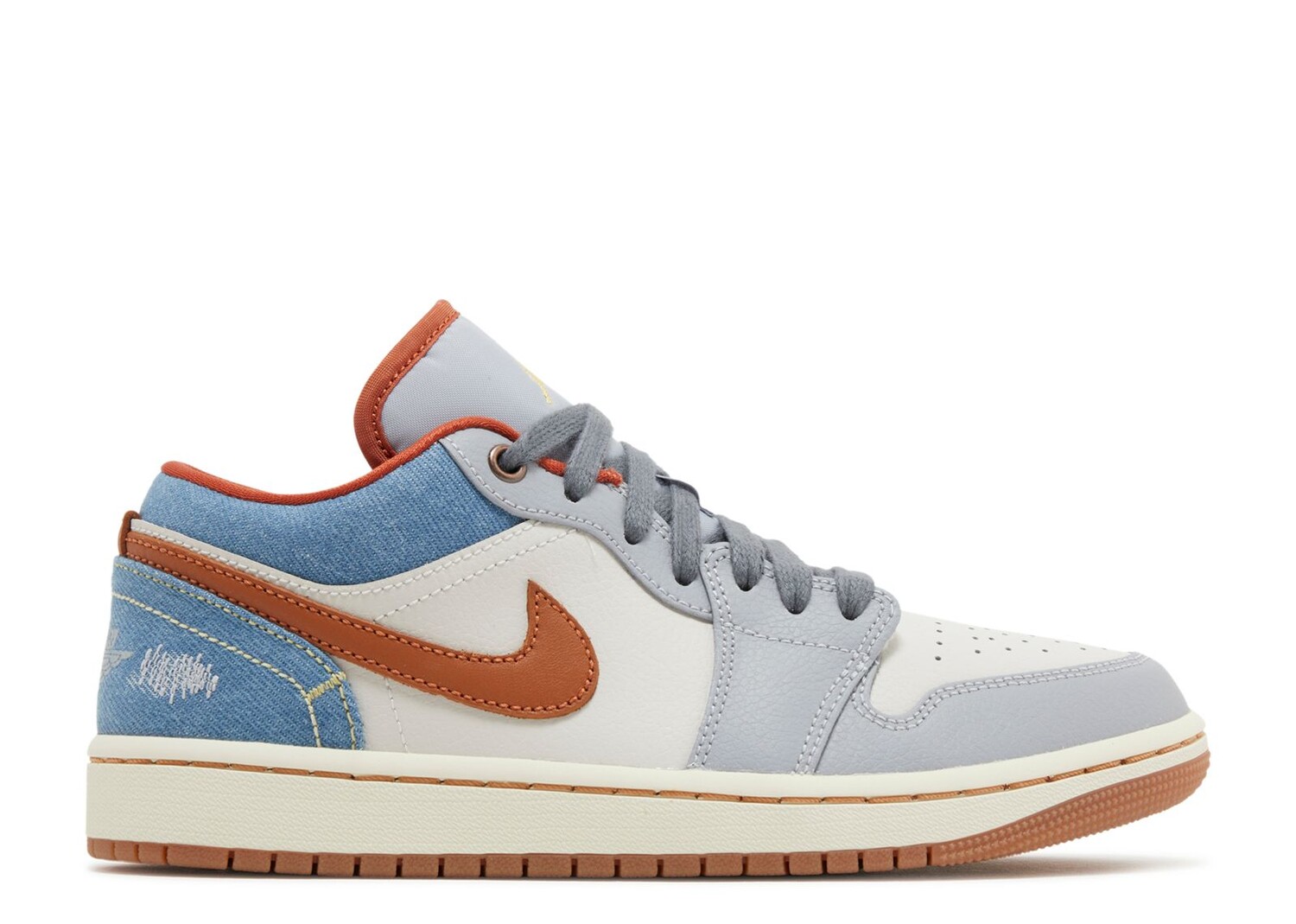 

Кроссовки Air Jordan Wmns Air Jordan 1 Low 'Phantom Denim', кремовый, Бежевый