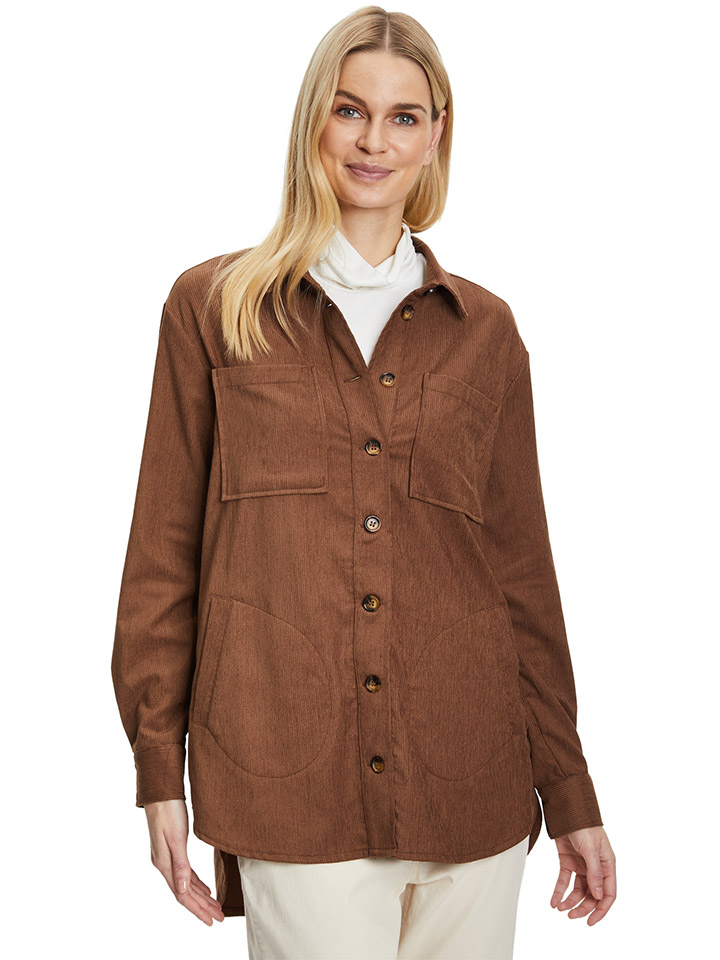 Блуза Betty Barclay Hemd, светло-коричневый