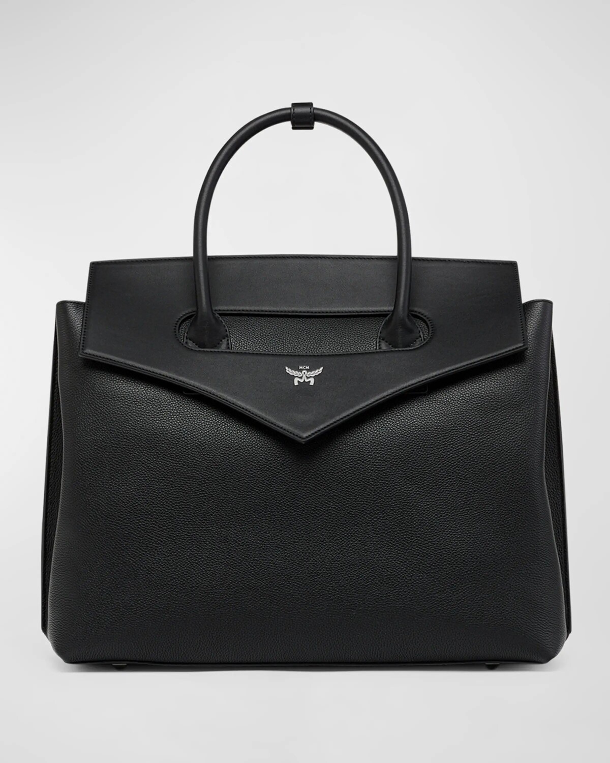 

Большая сумка-тоут XL Diamond из телячьей кожи Mcm, черный
