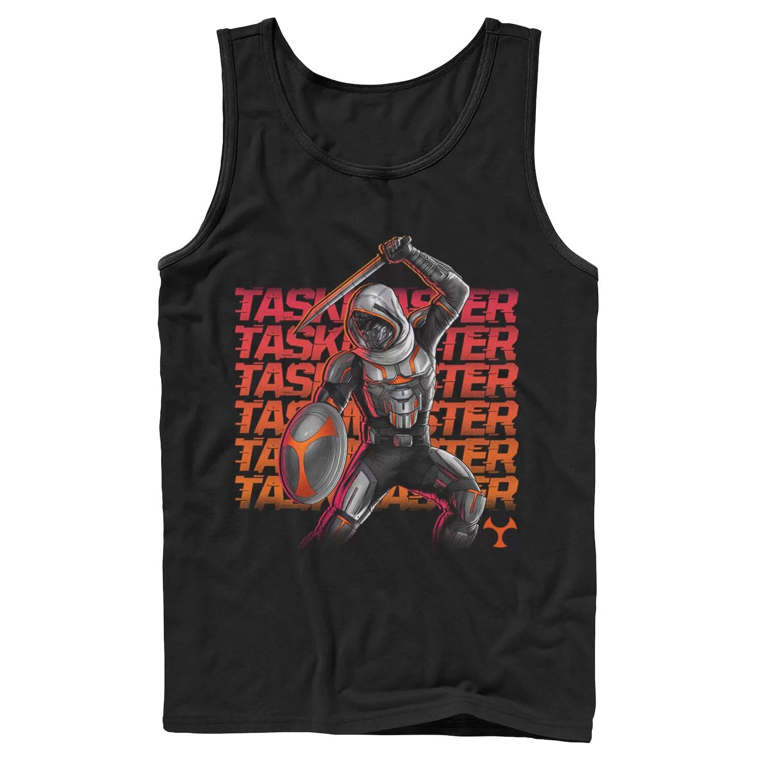 

Мужская майка Marvel Black Widow Taskmaster Action Pose Licensed Character
