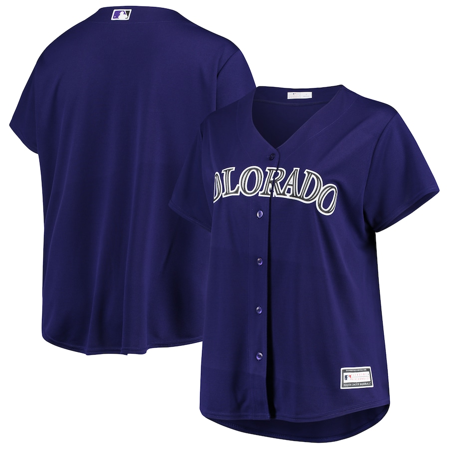 

Джерси Profile Colorado Rockies, фиолетовый