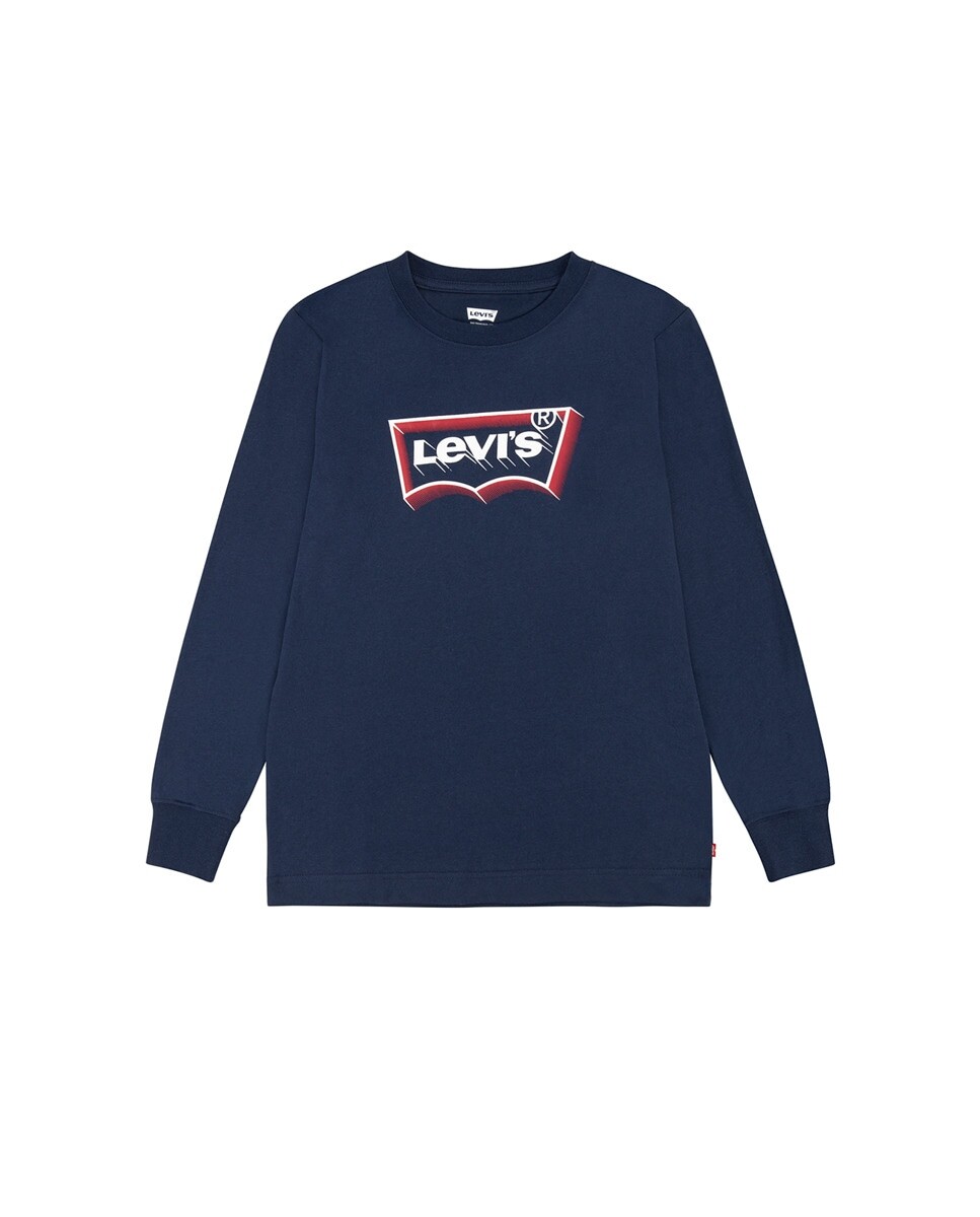 

Футболка с длинным рукавом для мальчика Levi's, синий