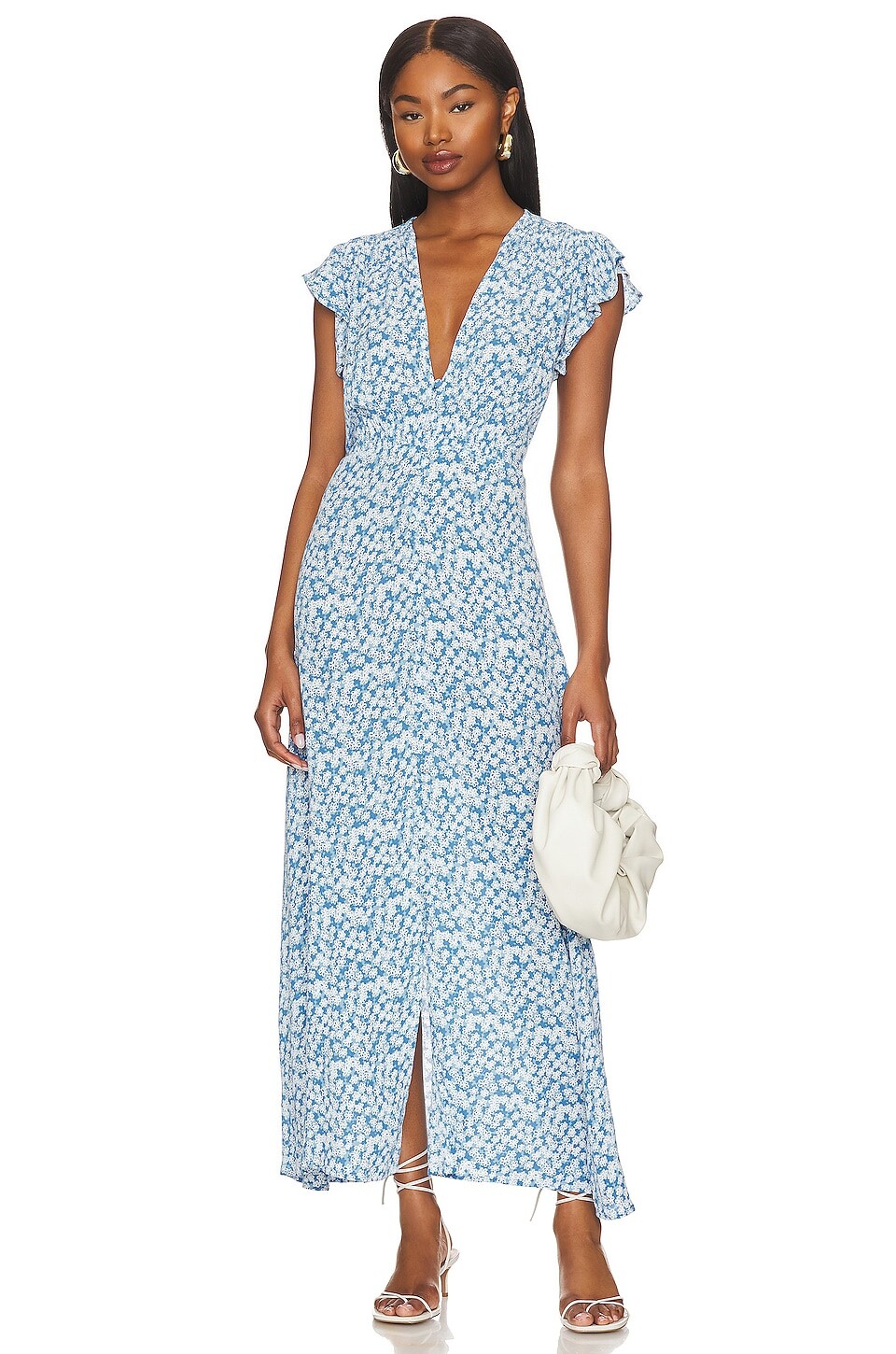 

Платье миди FAITHFULL THE BRAND Magdelena, цвет Elka Floral