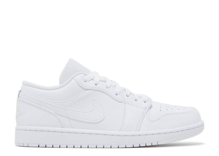 

Кроссовки AIR JORDAN 1 LOW 'TRIPLE WHITE' 2022, белый