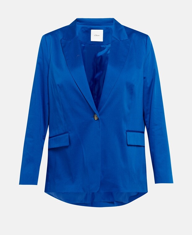 

Блейзер S.Oliver Black Label, цвет Royal Blue