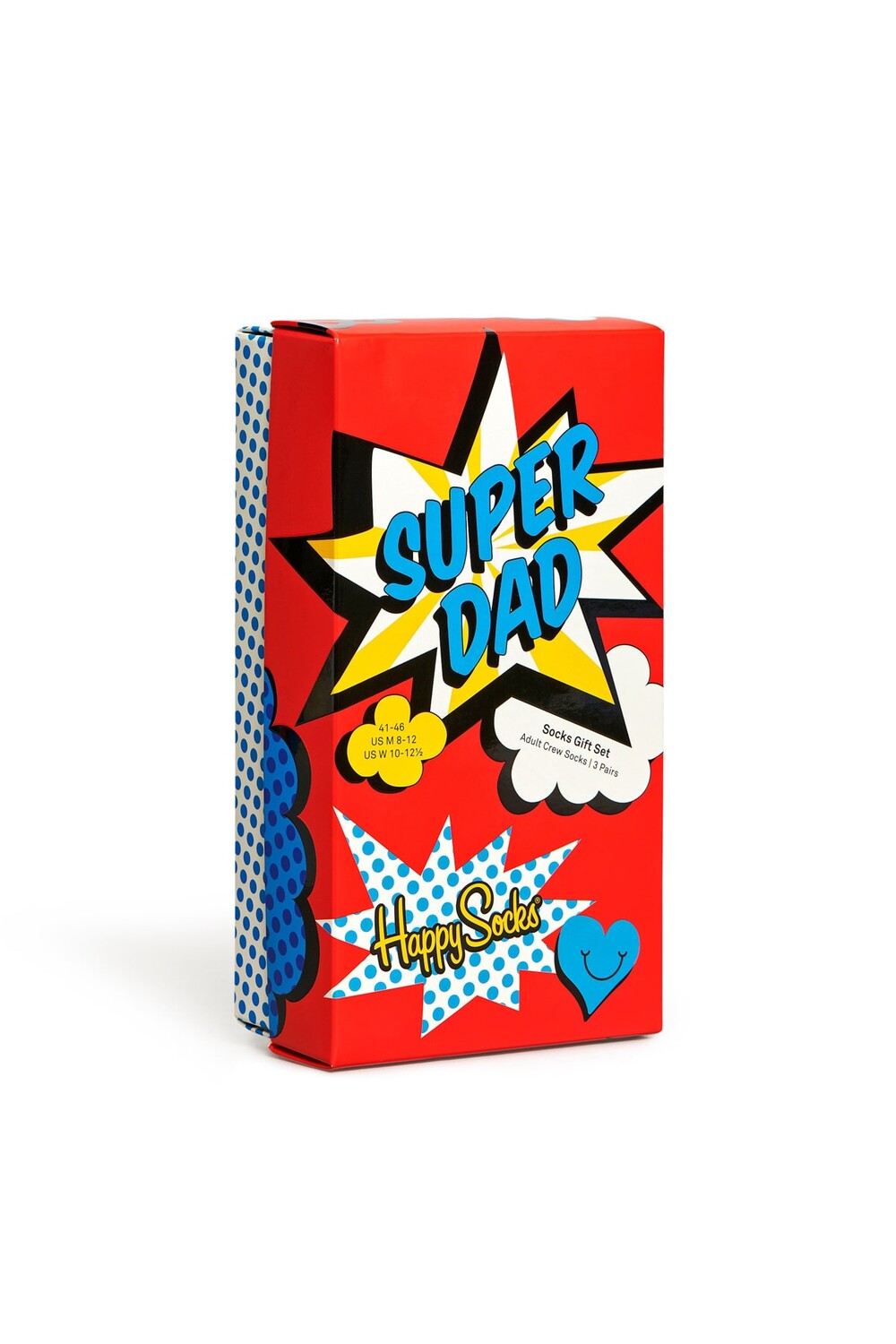 

Подарочный набор из 3 носков Super Dad Happy Socks, разноцветный