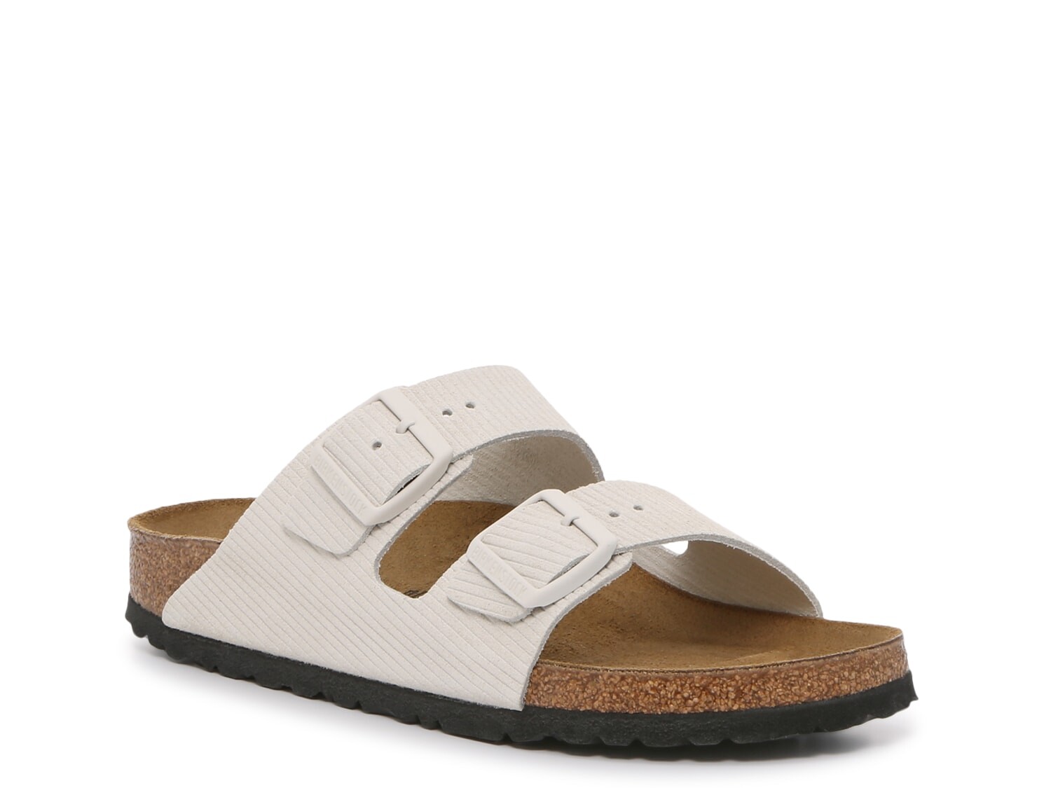 

Вельветовые шлепанцы Arizona — женские Birkenstock, молочный