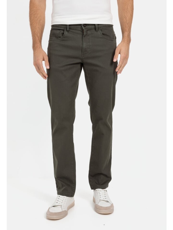

Джинсы Camel Active Relaxed Fit 5 Pocket Hose, цвет blattgrün