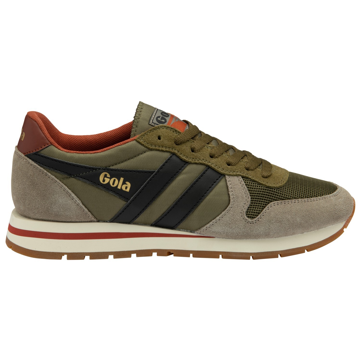 

Кроссовки Gola Daytona, цвет Khaki/Rhino/Black
