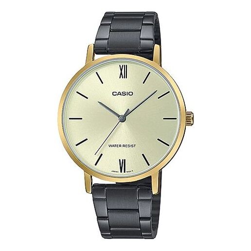 

Часы Casio Dress Classic Analog Watch 'Black White Gold', желтый