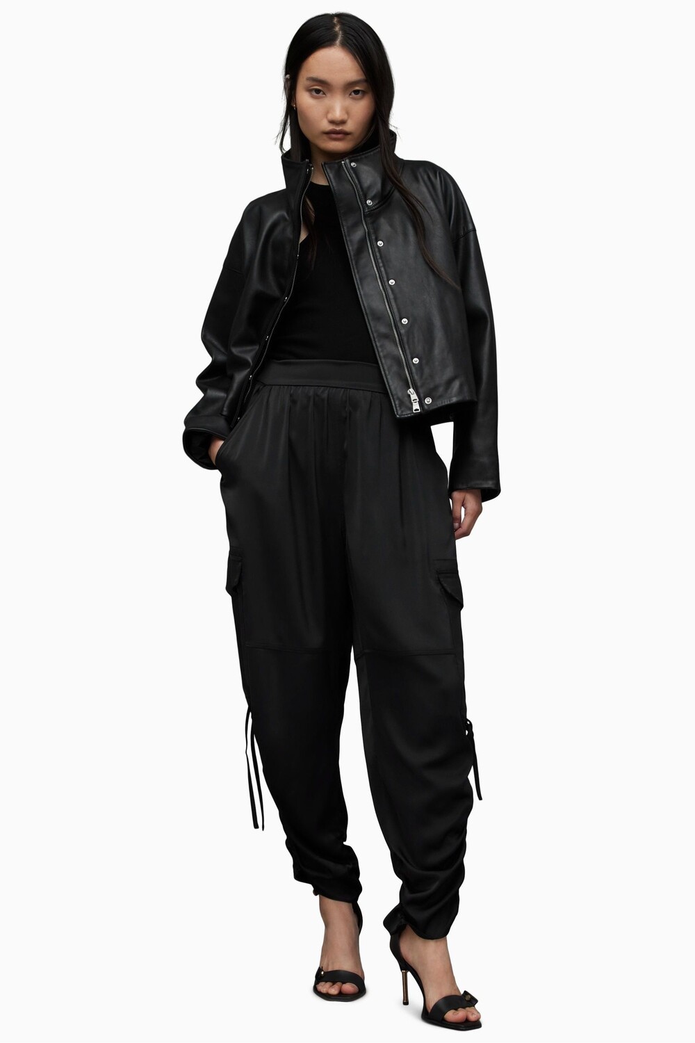 

AllSaints Kaye черные брюки All Saints, черный