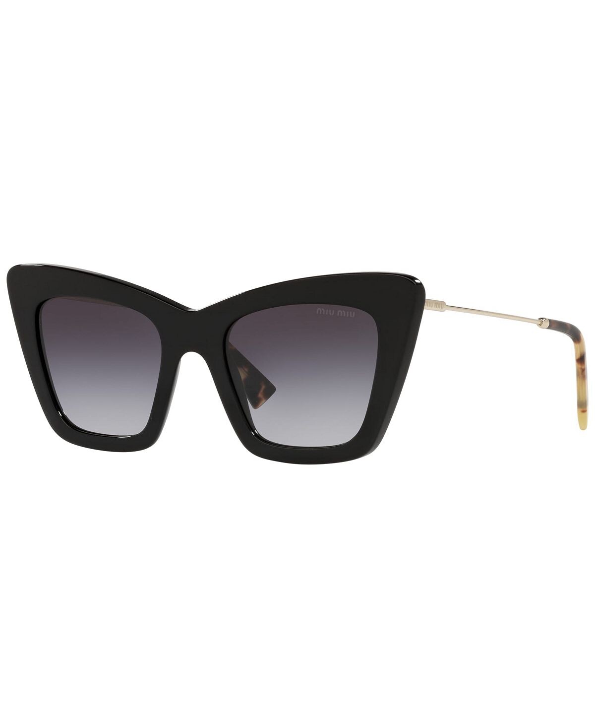 

Женские солнцезащитные очки, MU 01WS 50 MIU MIU, черный