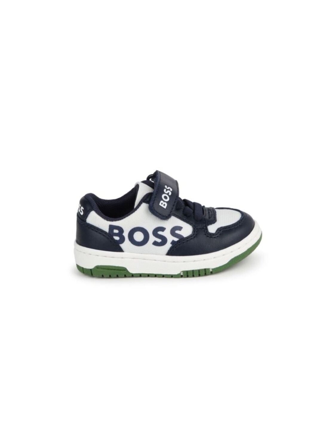 

BOSS Kidswear кроссовки с логотипом, синий