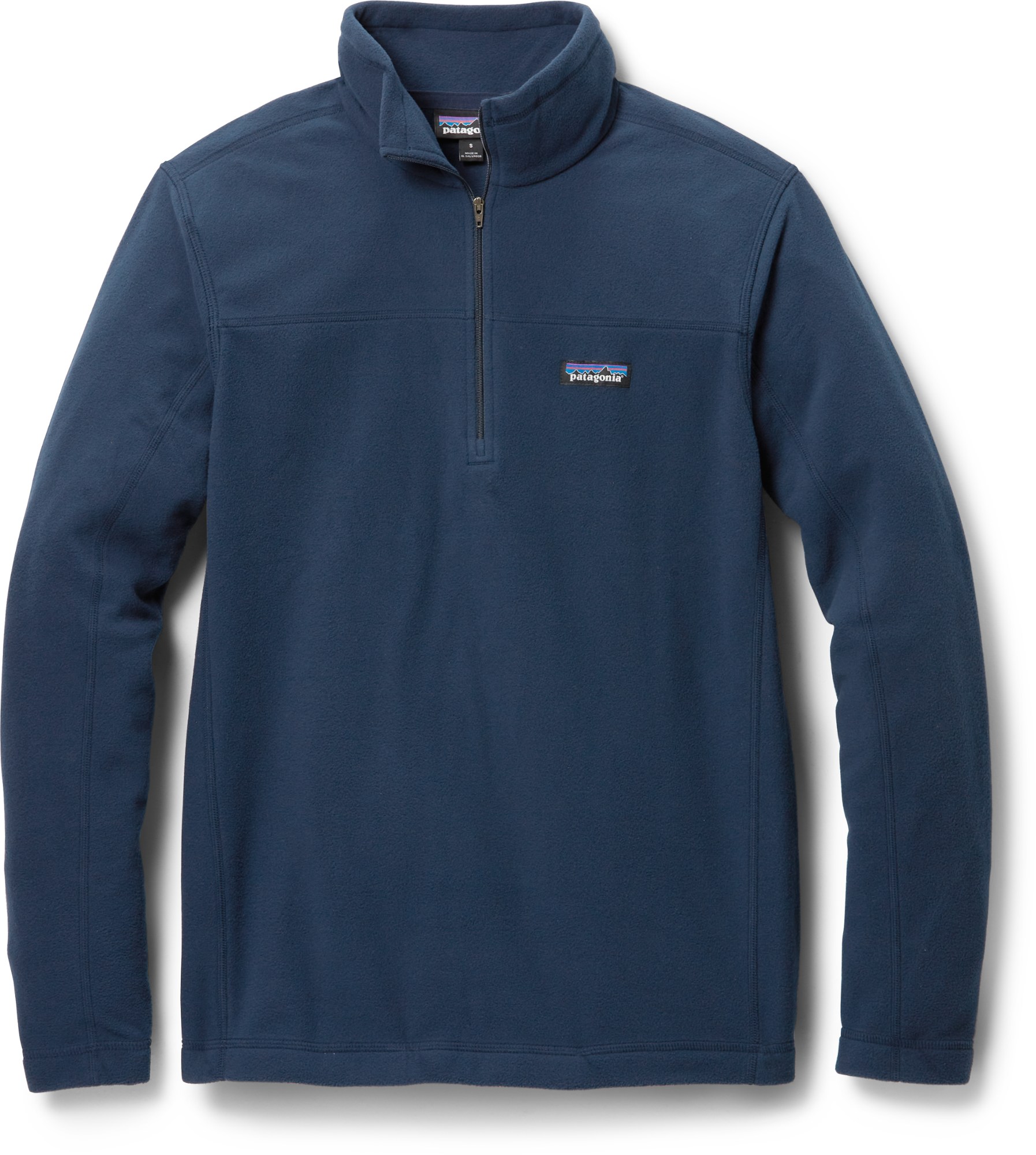 Флисовый пуловер Micro D — мужской Patagonia, синий мужской флисовый пуловер micro d patagonia серый