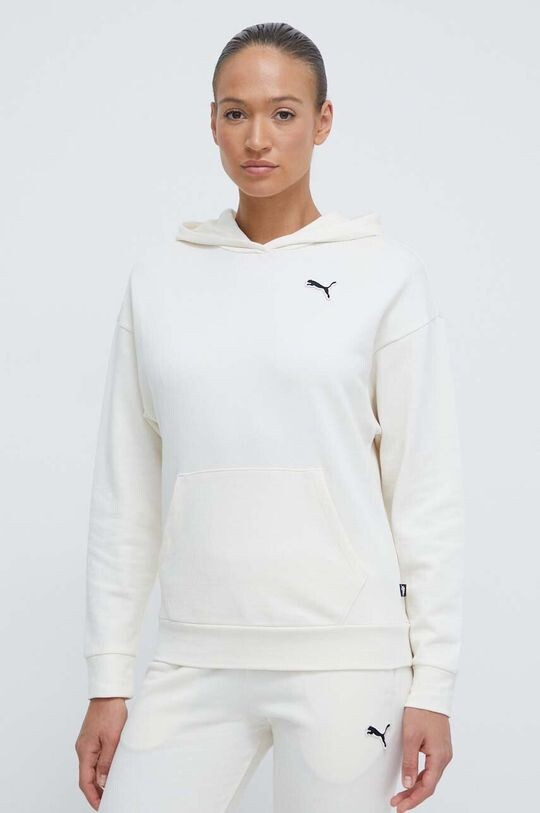 

Хлопковая толстовка Puma, бежевый
