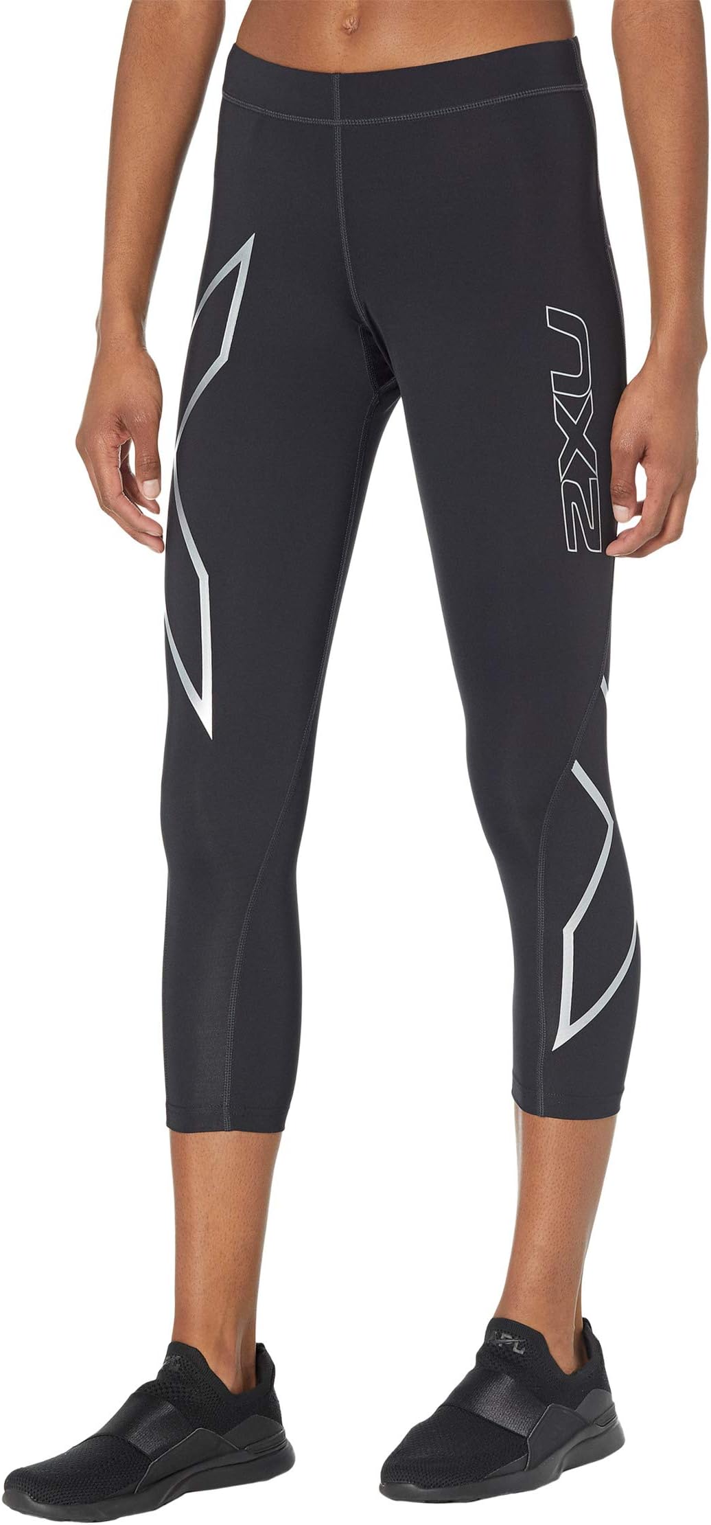 

Брюки Core Compression 7/8 Tights 2XU, цвет Black/Silver