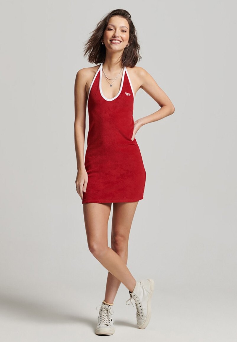 

Дневное платье VINTAGE HALTER NECK Superdry, красный