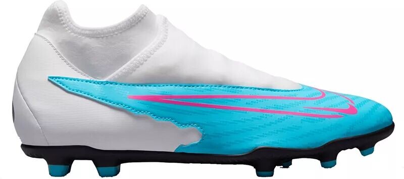 

Футбольные бутсы Nike Phantom GX Club DF FG/MG, синий/розовый