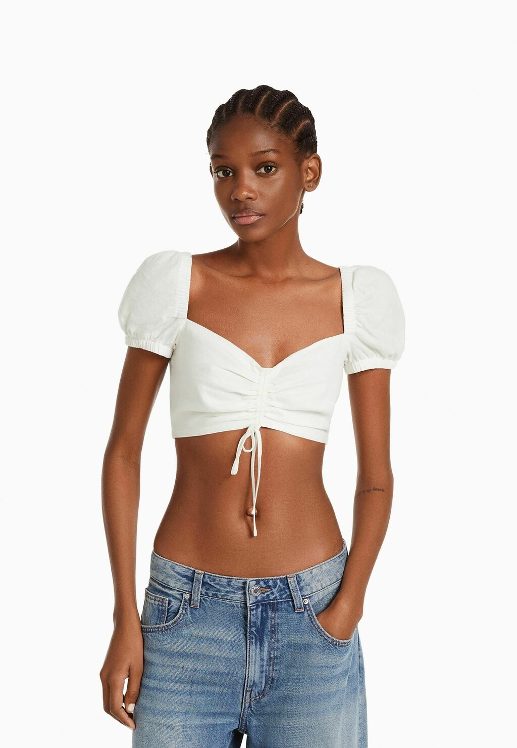 

Блузка Bershka, белый