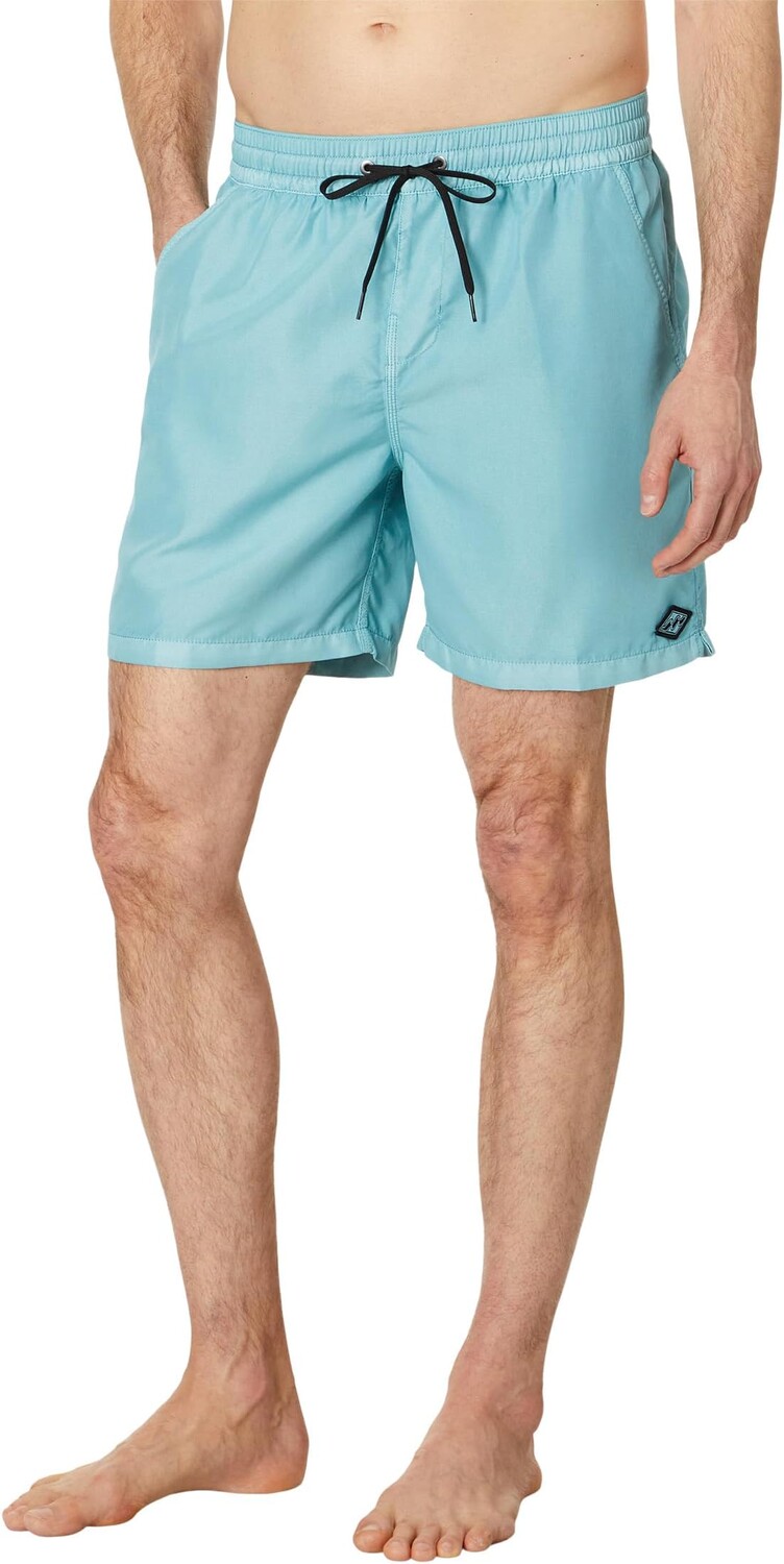 

Шорты для плавания Billabong All Day Overdye Layback 17" Boardshorts, цвет Dusty Blue