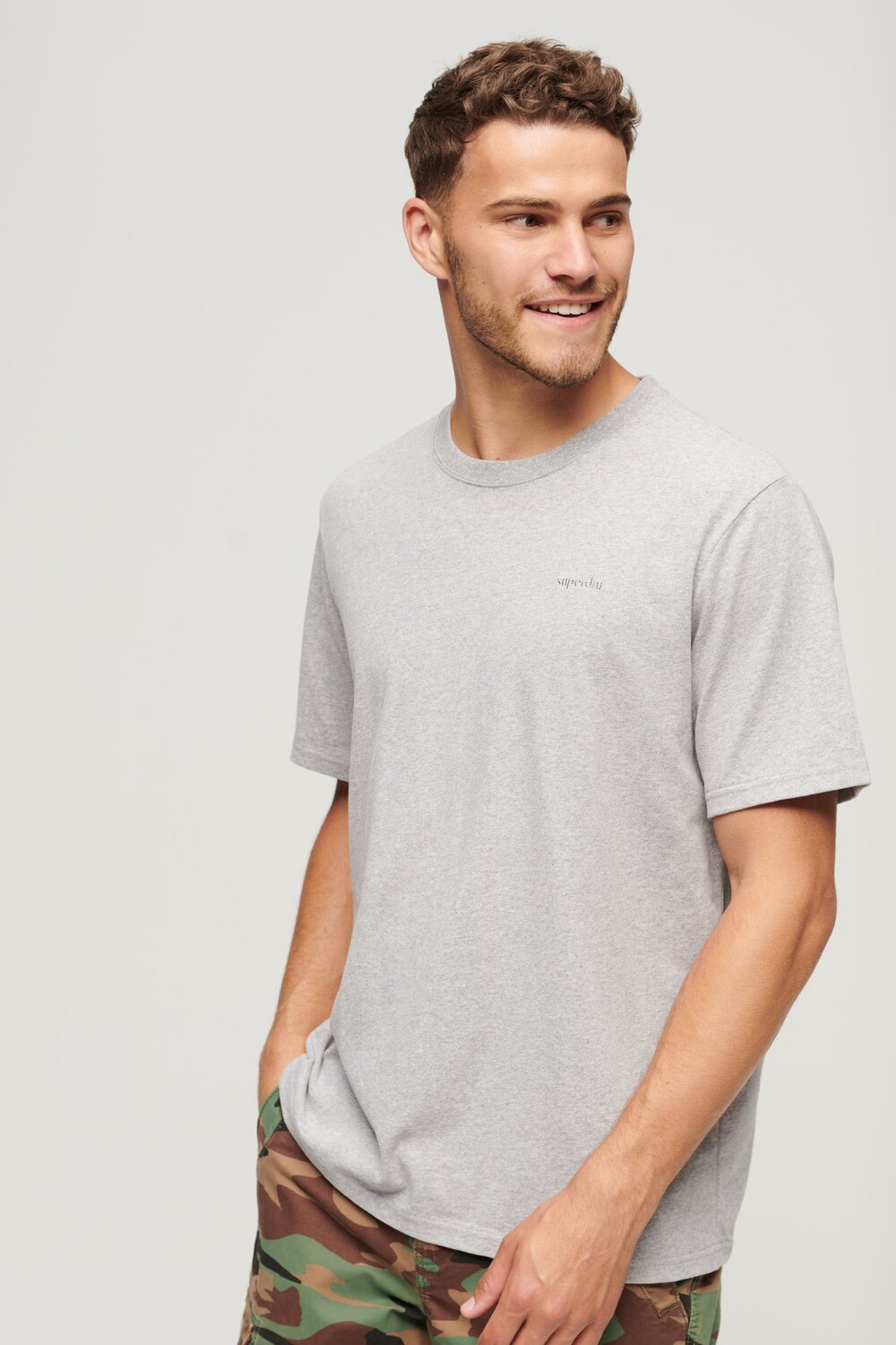 

Футболка Vintage Mark Superdry, серый