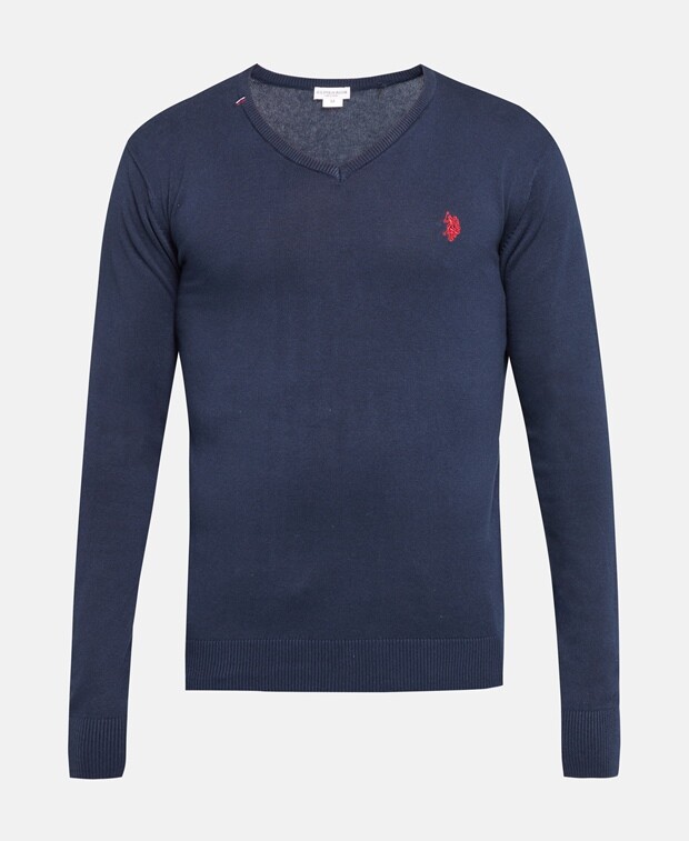 

Джемпер с длинными рукавами U.S. Polo Assn., темно-синий
