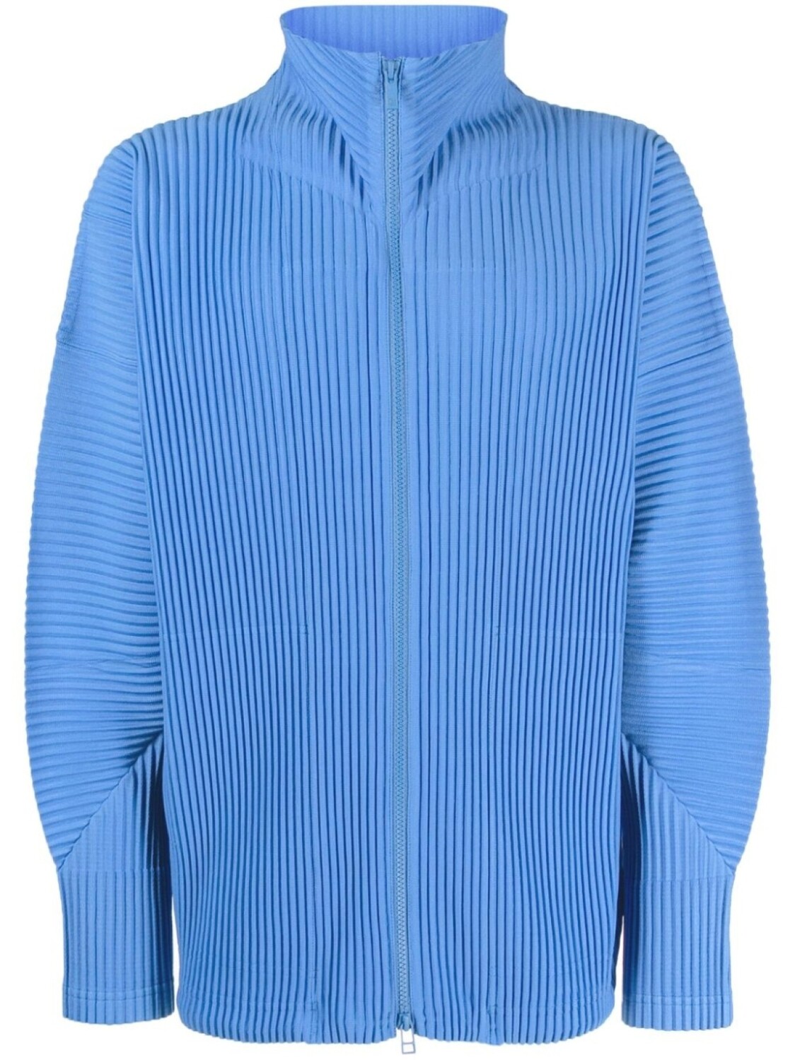 

Плиссированная куртка на молнии Homme Plissé Issey Miyake, синий