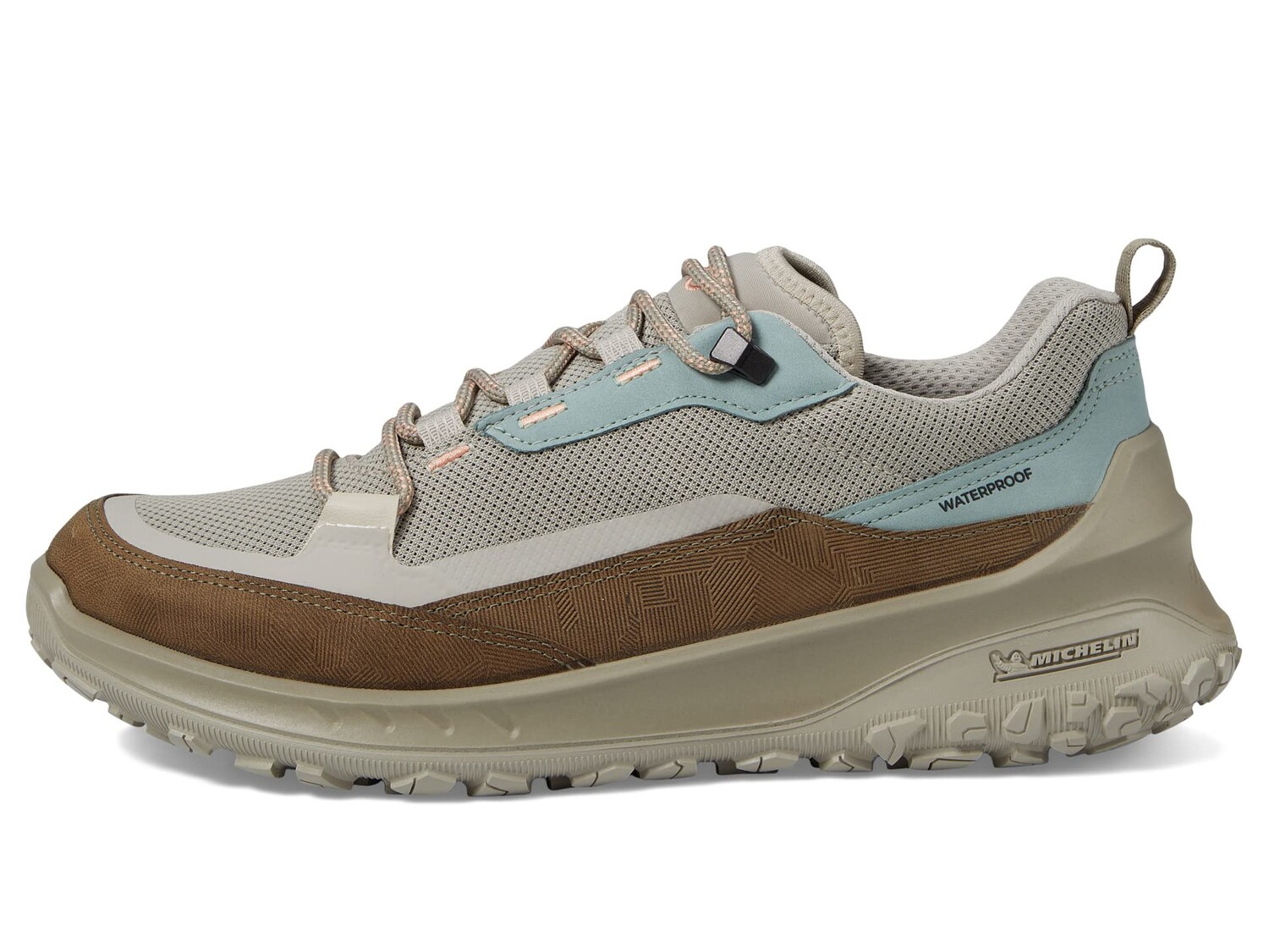 

Треккинговые кроссовки ECCO Sport Ultra Terrain Waterproof Low Hiking, бежевый/коричневый