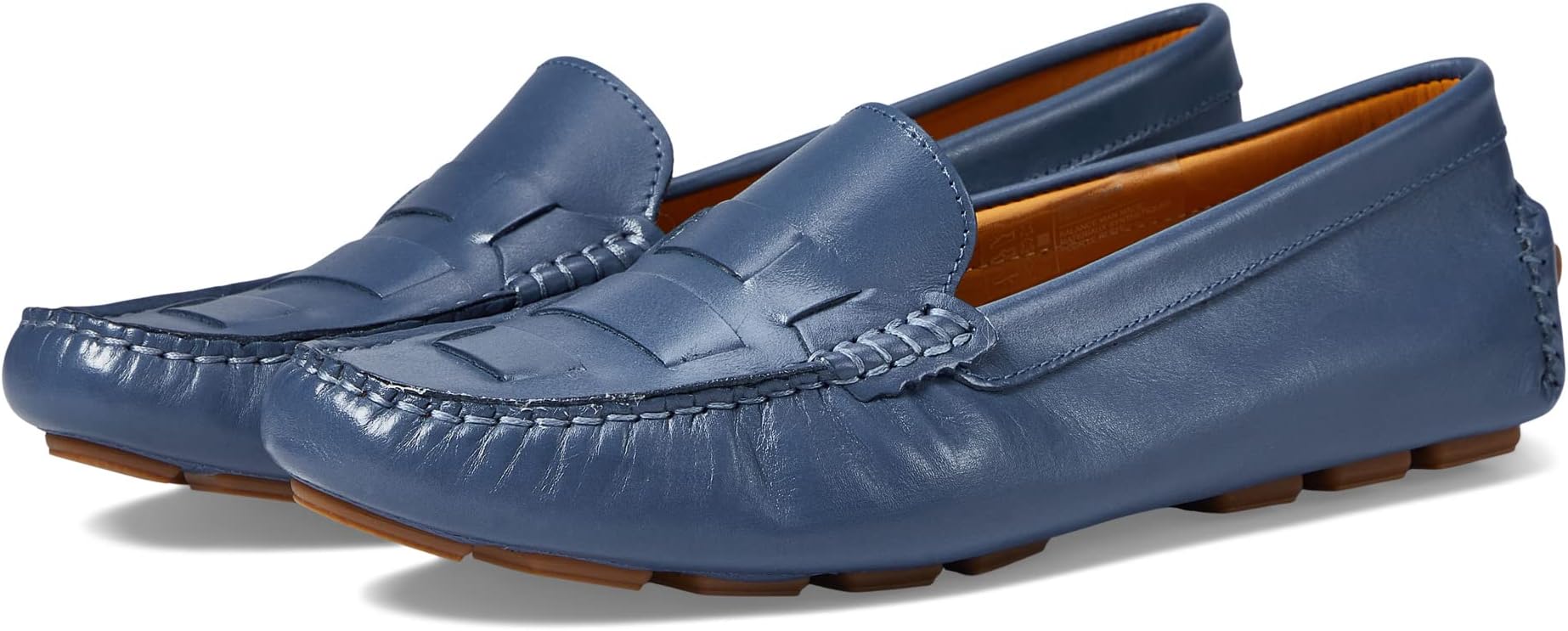 

Лоферы Bayview Woven Rockport, цвет Blue Stone Leather