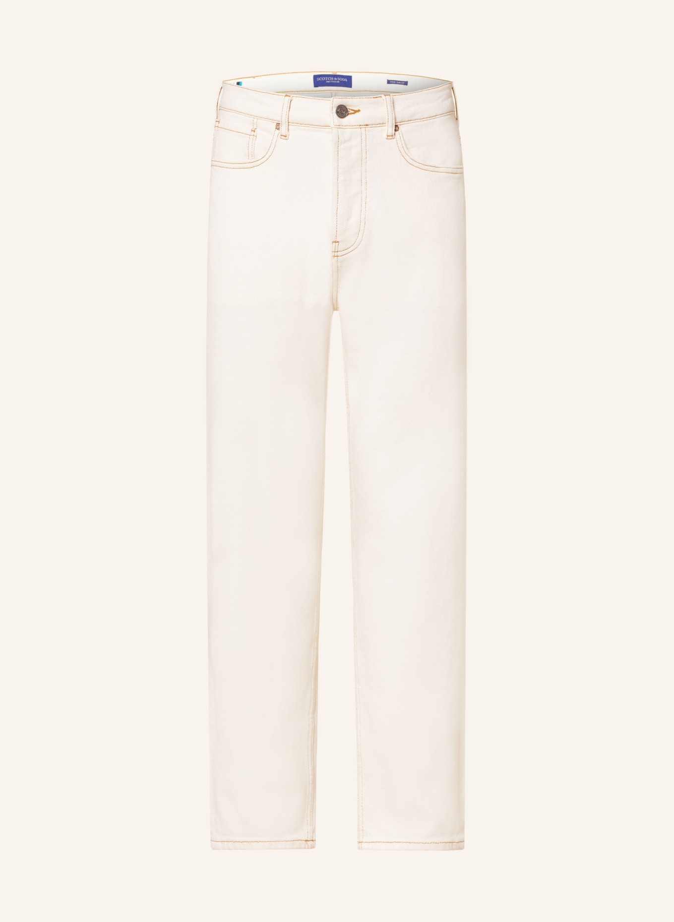 

Джинсы прямого кроя the drop с зауженным кроем SCOTCH & SODA, цвет 1926 Whitewash