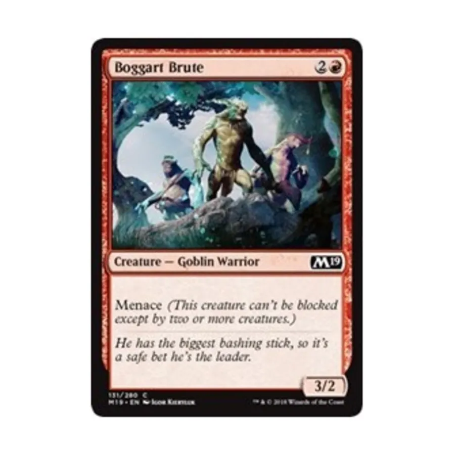 

CCG Боггарт Брут (клавиша C), MTG - Core Set 2019