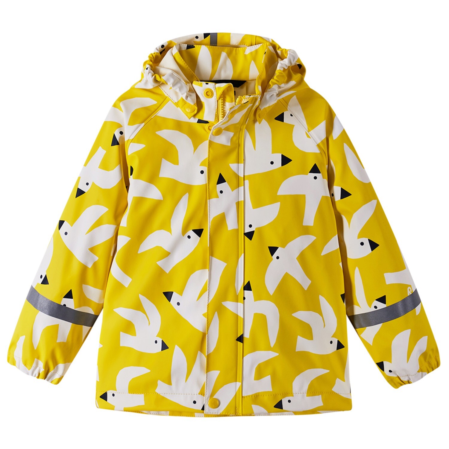 Дождевик Reima Kid's Vesi, цвет Yellow/Birds